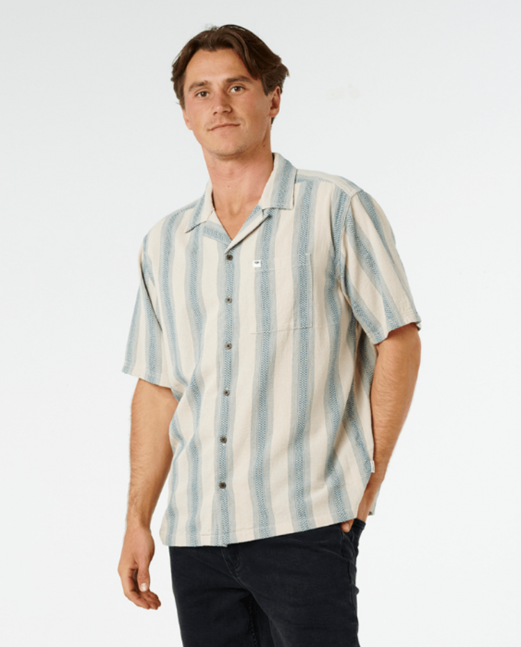 RIP CURL HOMMES CLASSIC SURF WEAVER S/S SHIRT