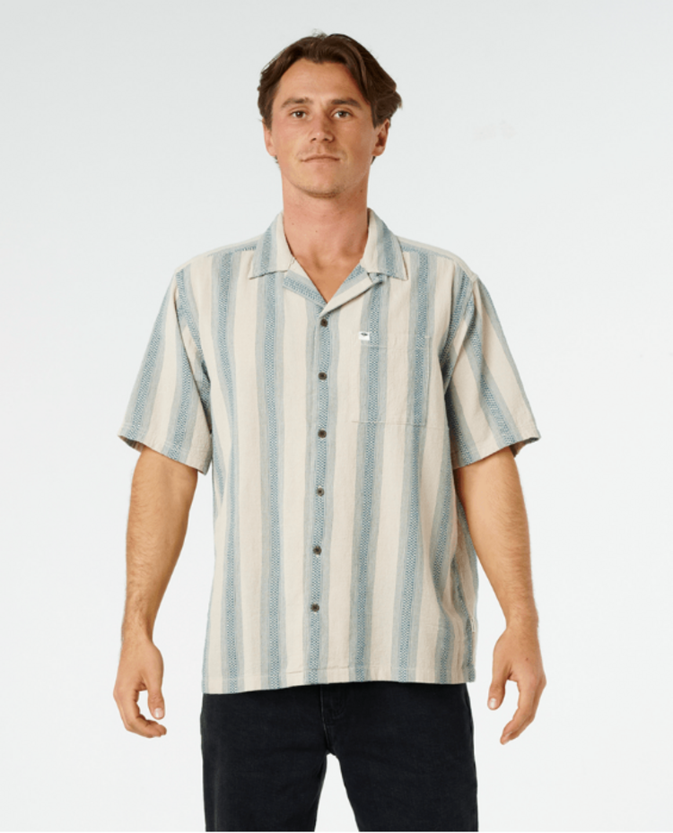 RIP CURL HOMMES CLASSIC SURF WEAVER S/S SHIRT