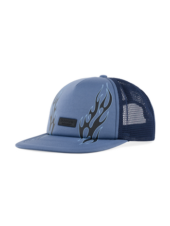 Souvenir HOMMES FLAME TRUCKER HAT BLUE