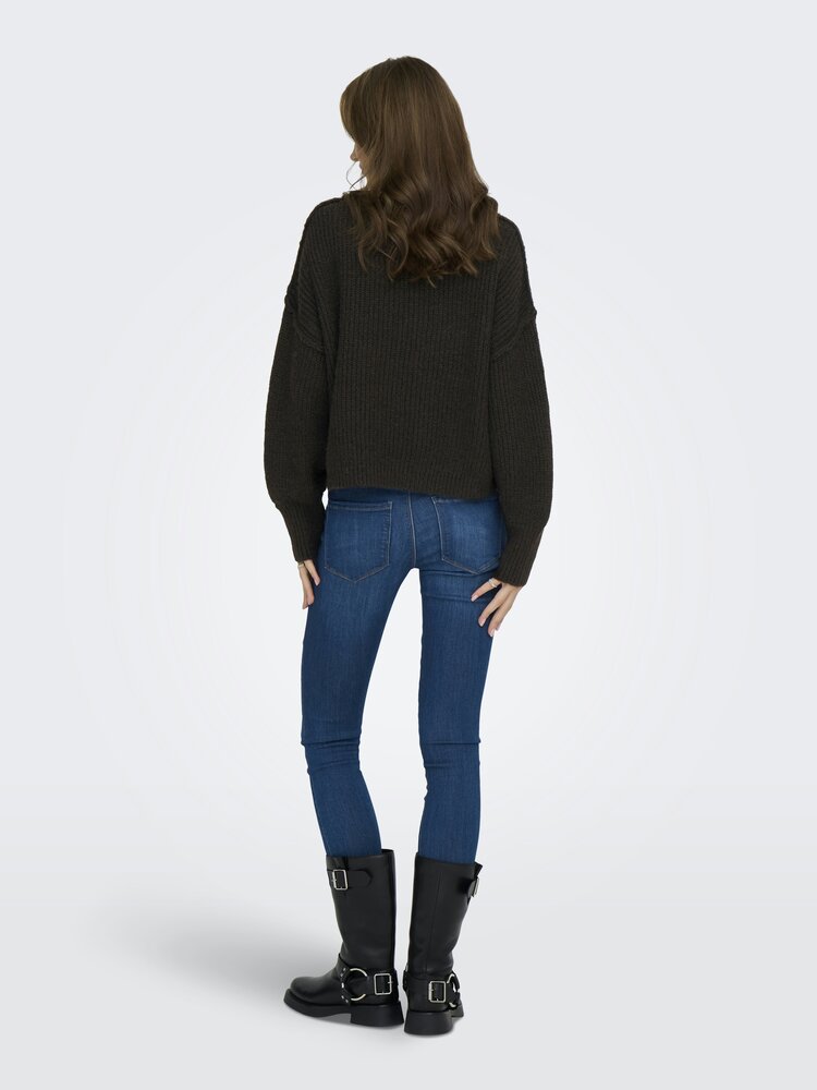 Only WOMEN'S MALLY LS O-NECK KNIT