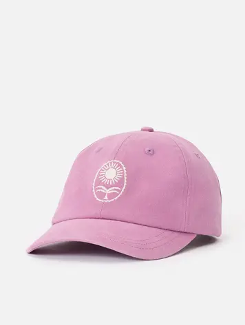 RIP CURL FEMMES MIXED 6 PANEL CAP PURPLE PINK