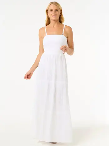 RIP CURL WOMEN'S PREMIUM SURF MAXI DRESS WHITE