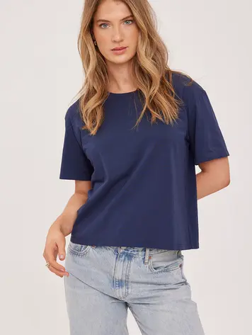 Gentle fawn FEMMES BRIGITTE T-SHIRT NAVY
