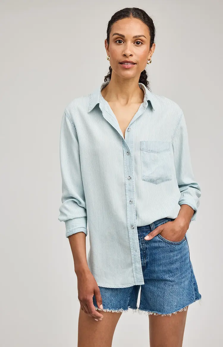 Gentle fawn WOMEN'S OZZY BUTTON DOWN SHIRT