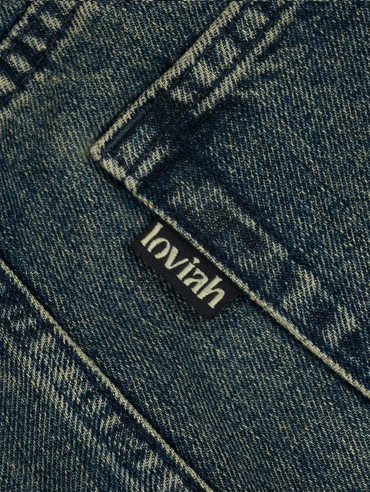 LOVIAH MEN'S OG BAGGY 5 POCKETS DENIM PANTS