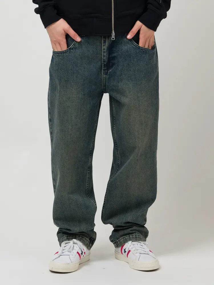 LOVIAH MEN'S OG BAGGY 5 POCKETS DENIM PANTS
