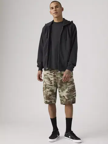 Levis MEN'S CARRIER CARGO SHORTS OMBRE CAMO SOFT