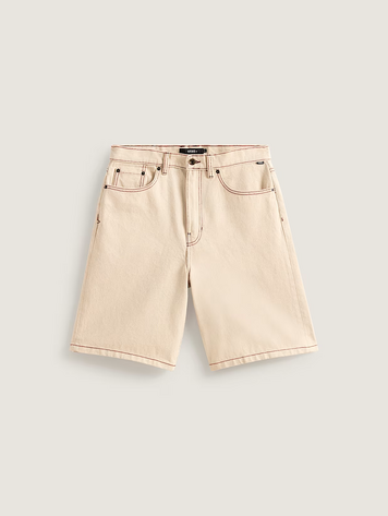 Vans HOMMES CHECK-5 BAGGY DENIM SHORTS WHITE