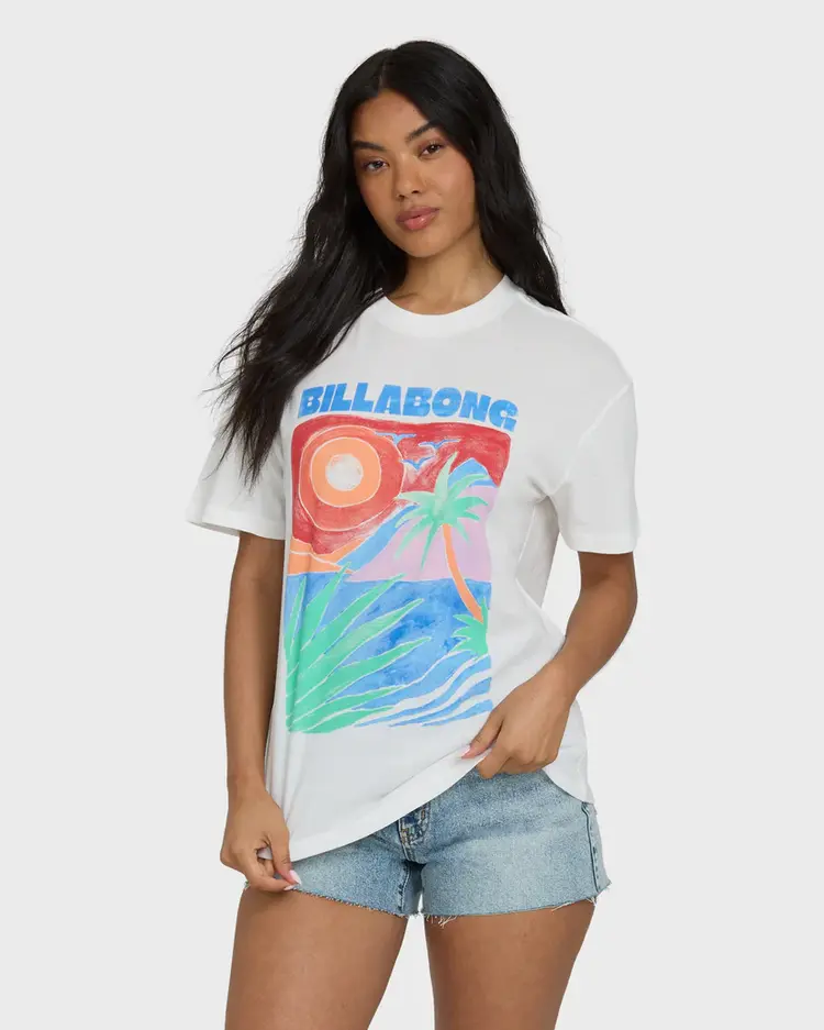 Billabong WOMEN'S HIGHS AND LOWS SHORT SLEEVE T-SHIRT