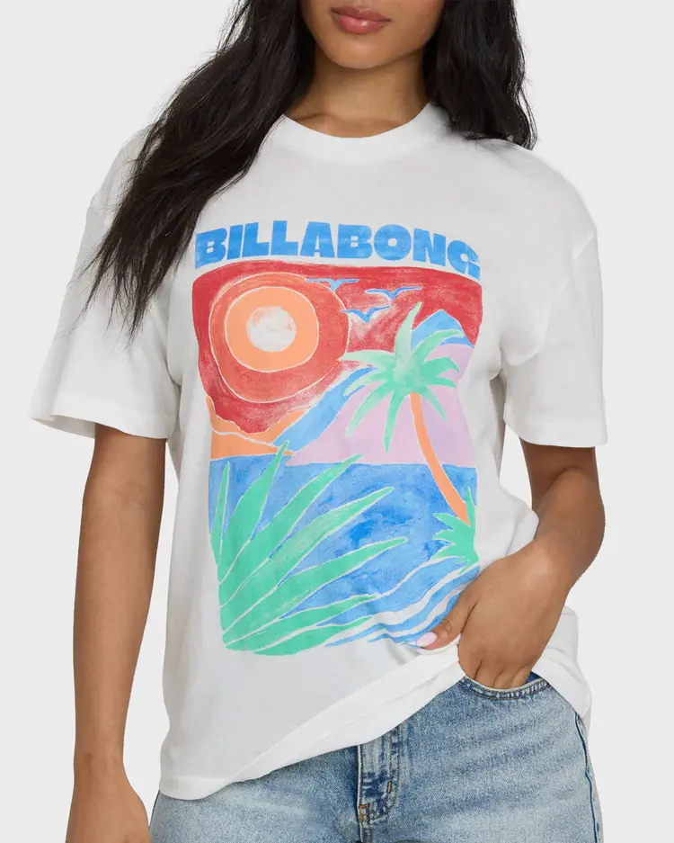 Billabong FEMMES HIGHS AND LOWS SHORT SLEEVE T-SHIRT