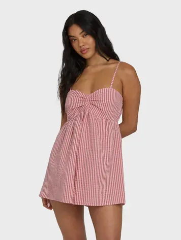 Billabong FEMMES STAR GLOW ROMPER PINK SUNSET