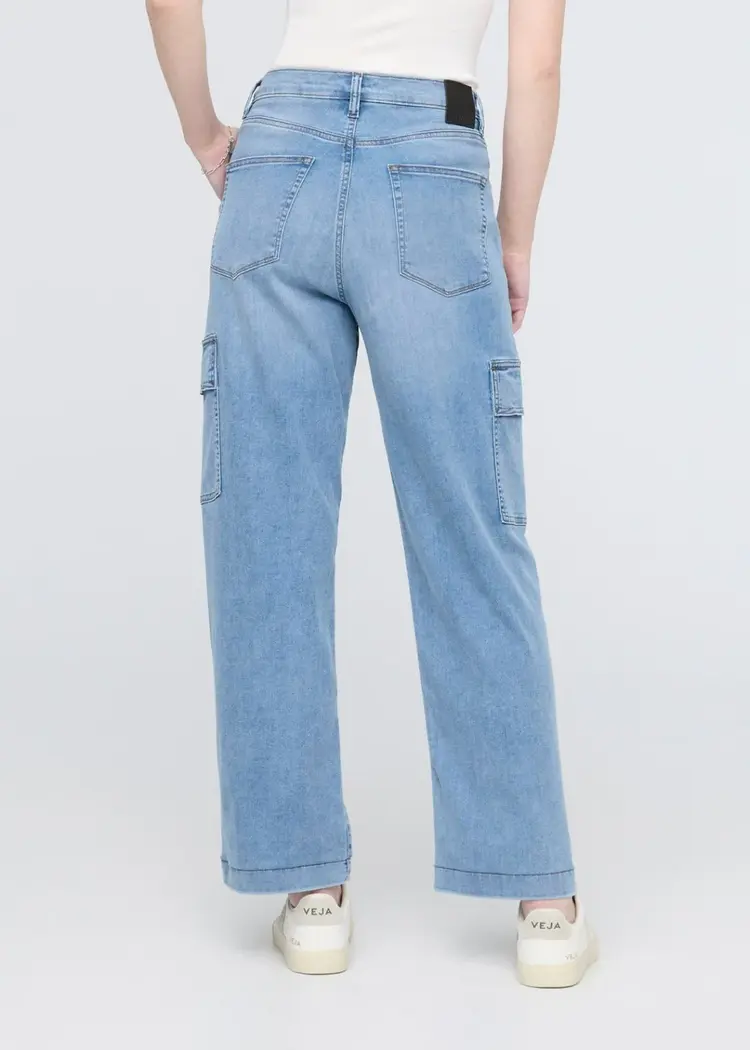 Du/er WOMEN'S PERFORMANCE DENIM LITE HIGH RISE CARGO