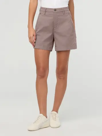 Du/er WOMEN'S LIVE LITE HIGH RISE SHORT HAZY MAUVE