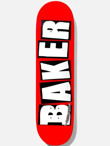 Baker Skateboards BRAND LOGO WHITE PLANCHE DE SKATEBOARD