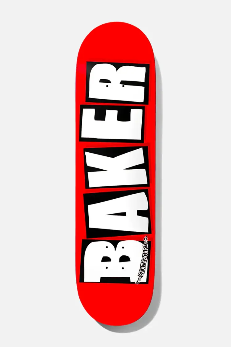 Baker Skateboards BRAND LOGO WHITE SKATEBOARD DECK