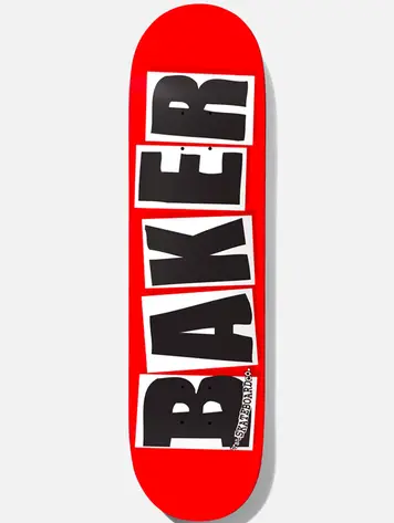 Baker Skateboards BRAND LOGO BLACK SKATEBOARD DECK