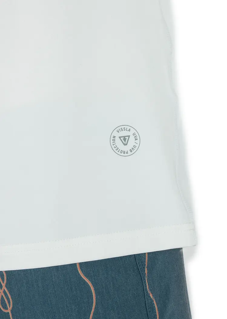 Vissla HOMMES TWISTED ECO SHORT SLEEVE SUN SHIRT