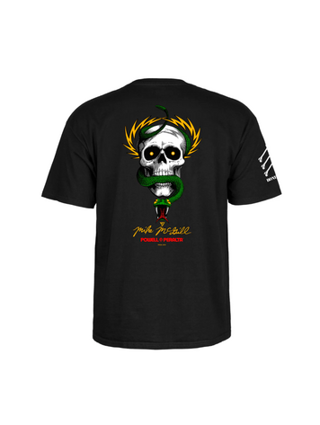 Powell Peralta MEN'S BONES BRIGADE McGILL T-SHIRT BLACK