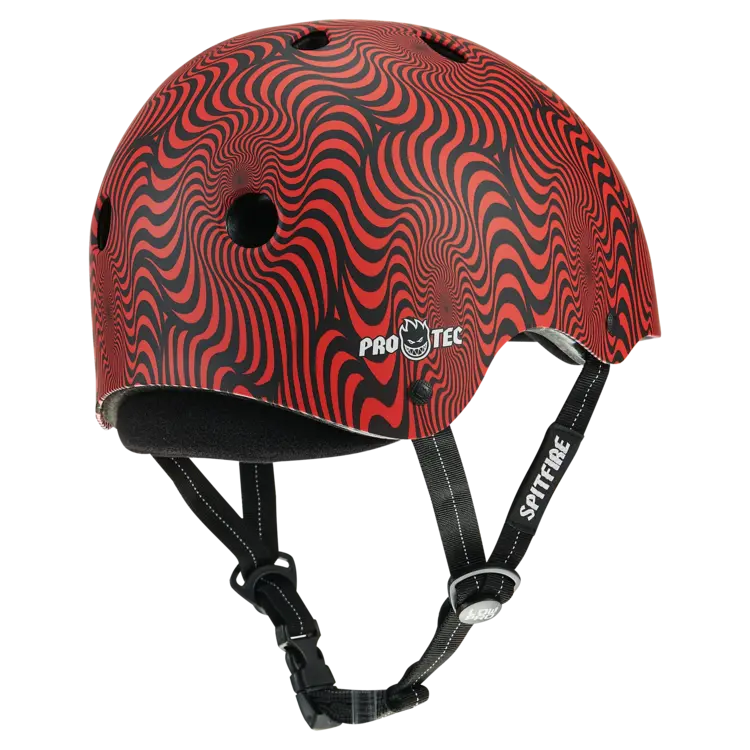 Pro-tec CASQUE LOW PRO SPITFIRE RED SWIRL