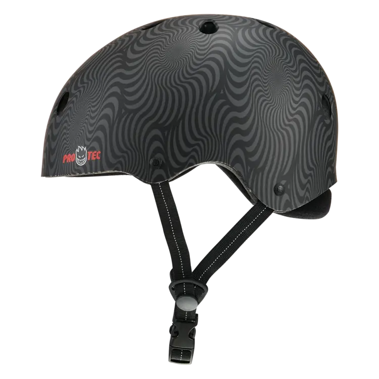 Pro-tec LOW PRO SPITFIRE HELMET BLACK SWIRL