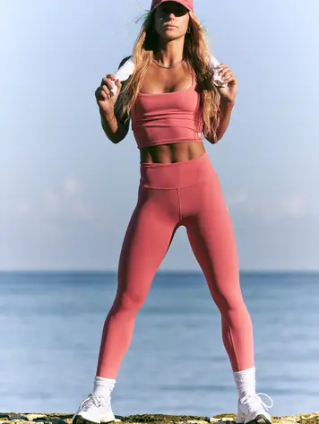 Vuori FEMMES VUORI ALLTHEFEELS LEGGING SUNSET PINK