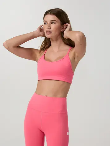 Vuori WOMEN'S VUORI ALLTHEFEELS BRA SUNSET PINK