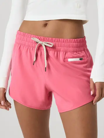 Vuori WOMEN'S CLEMENTINE 2.0 SHORT 4'' SUNSET PINK