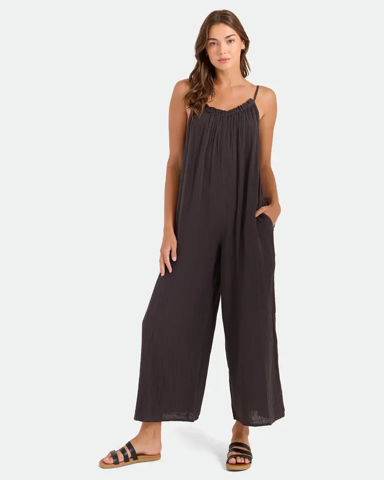 Volcom WOMEN'S RUFFLE UP ROMPER