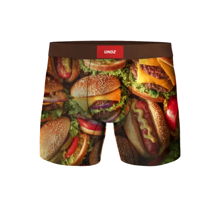 Undz HOMMES CLASSIC BOXER I LOVE BBQ