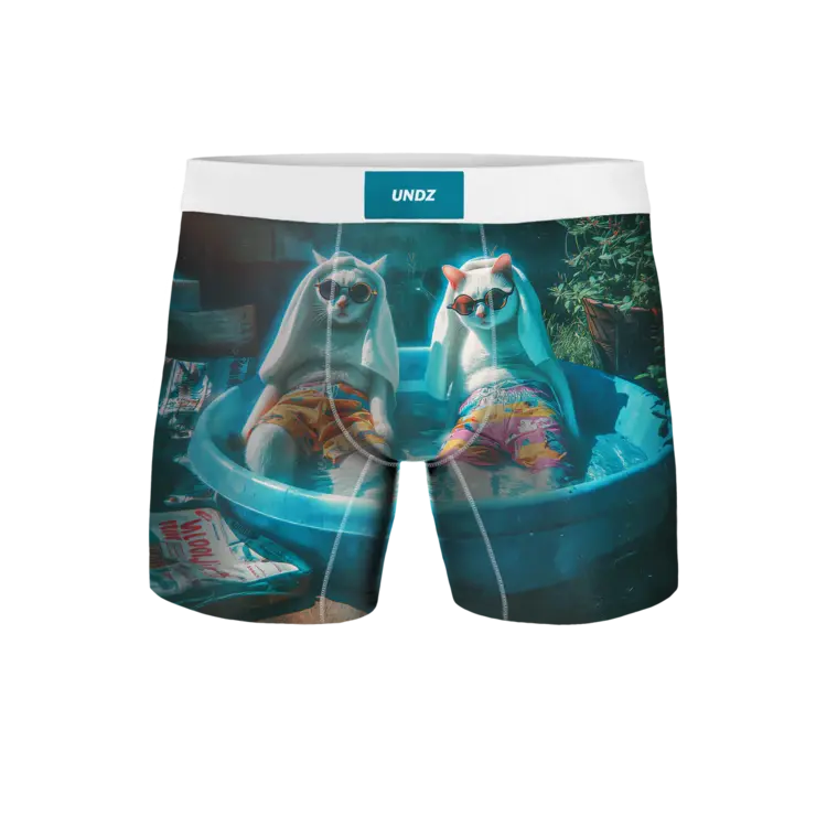 Undz MEN'S CLASSIC BOXER SUMMER CAT