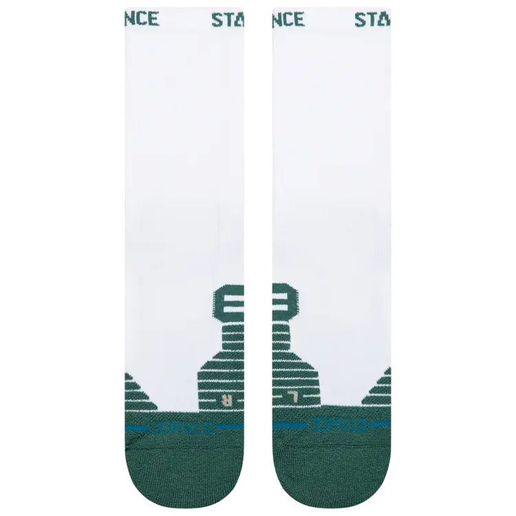 Stance HOMMES GOLF FAIRWAY RIBBED CREW SOCK