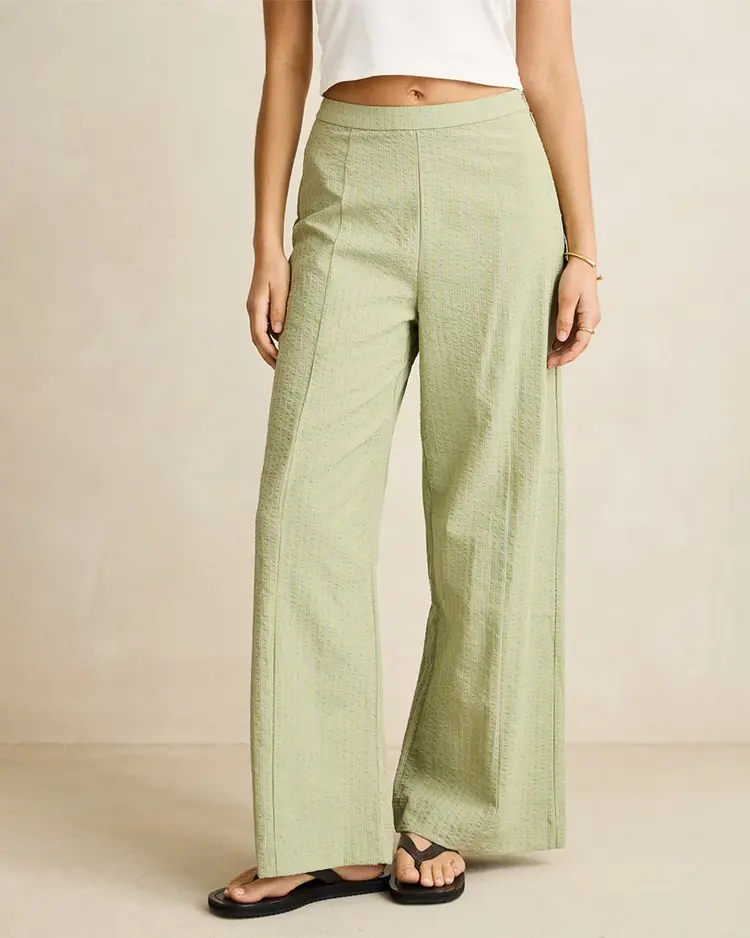 Rhythm FEMMES VISTA STRIPE WIDE LEG PANTS