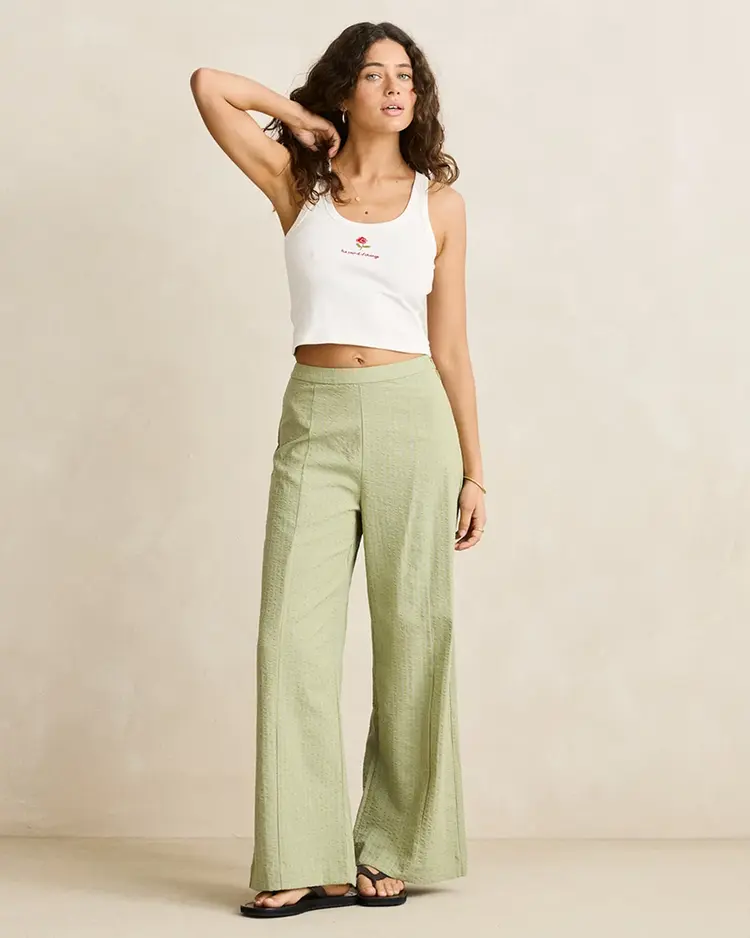 Rhythm FEMMES VISTA STRIPE WIDE LEG PANTS