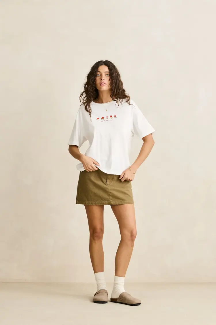 Rhythm WOMEN'S MILA RAGLAN T-SHIRT