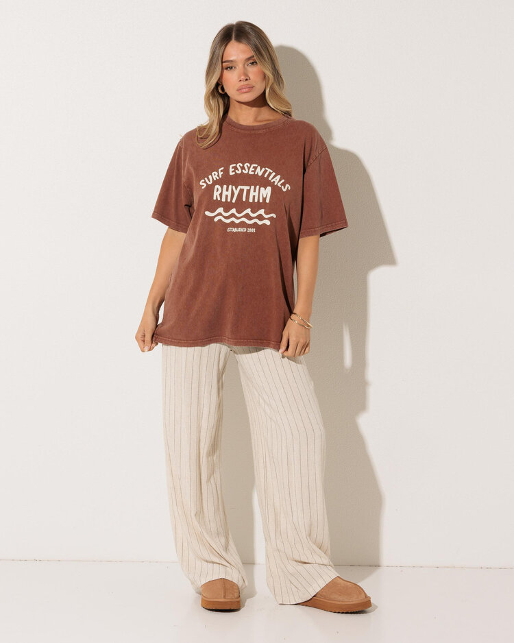 Rhythm WOMEN'S SURF ESSENTIALS OVERSIZED T-SHIRT