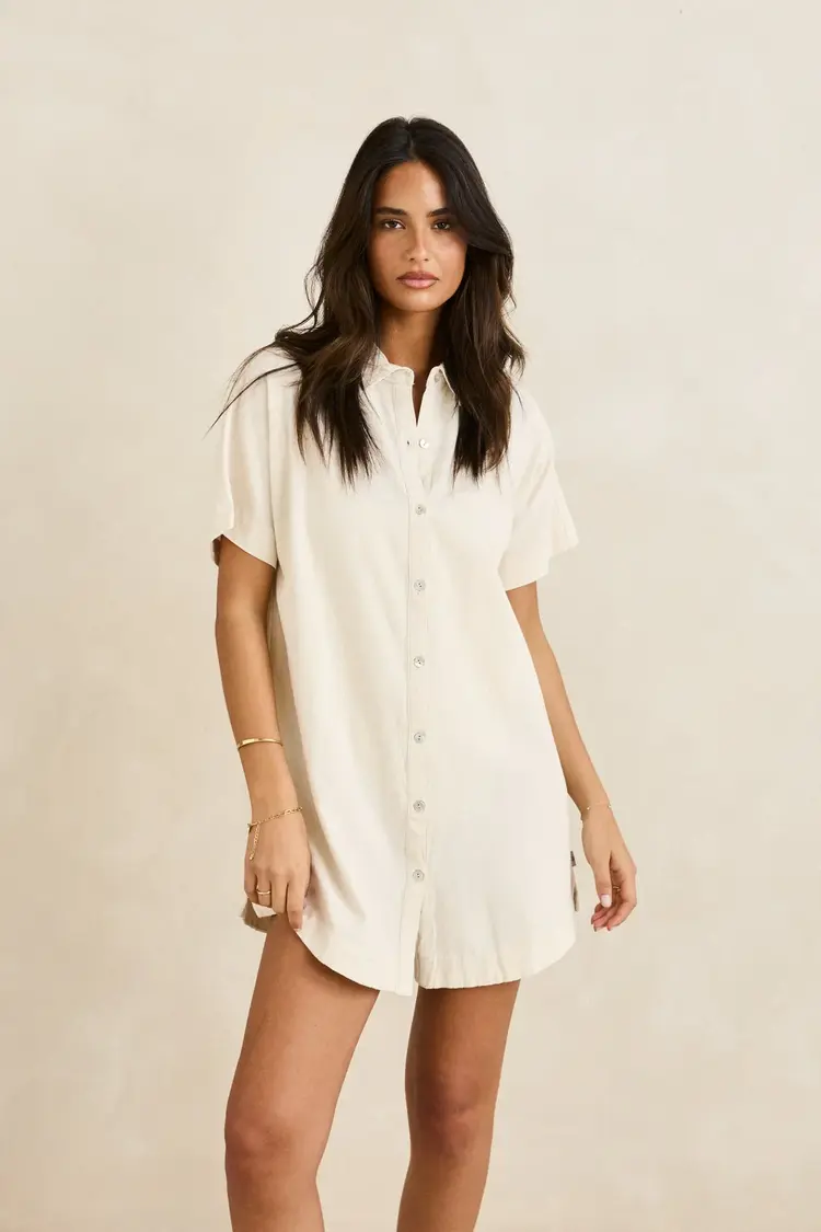 Rhythm WOMEN'S CLASSIC SHIRT DRESS