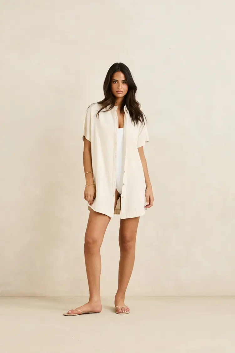 Rhythm FEMMES CLASSIC SHIRT DRESS