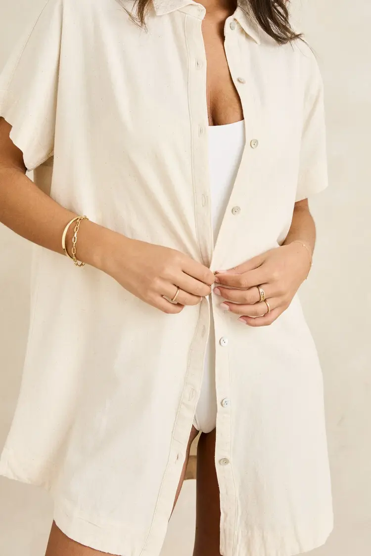 Rhythm FEMMES CLASSIC SHIRT DRESS