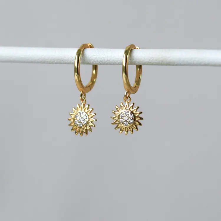 Horace BOUCLES D'OREILLES ROCO VERT