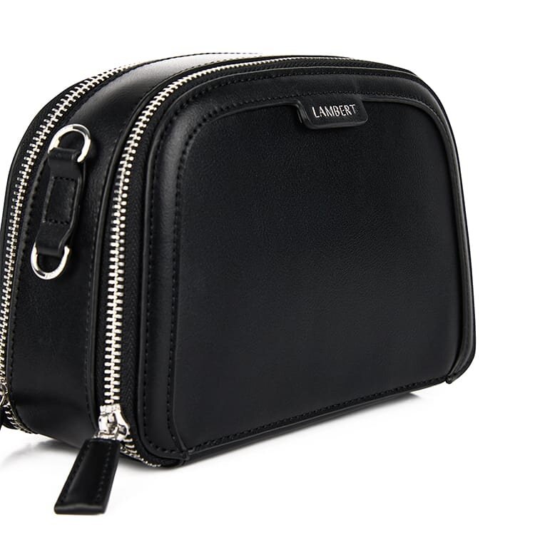 Lambert EMMY SAC BANDOULIÈRE CUIR VEGAN NOIR