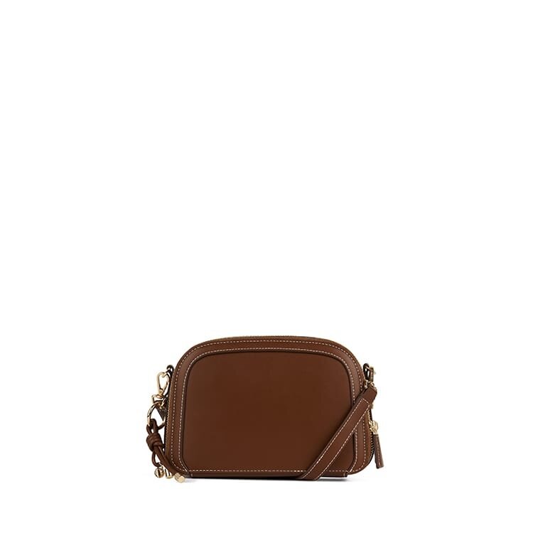Lambert EMMY VEGAN LEATHER CROSSBODY BAG HAZELNUT