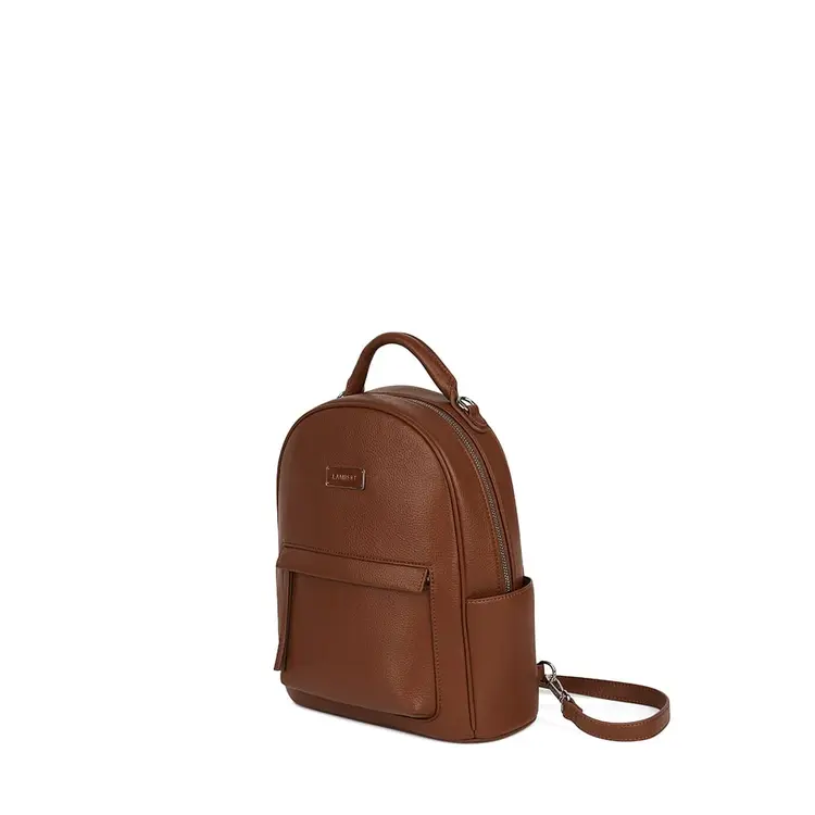 Lambert LE MAUDE SAC À DOS 3-EN-1 CUIR VEGAN HAZELNUT