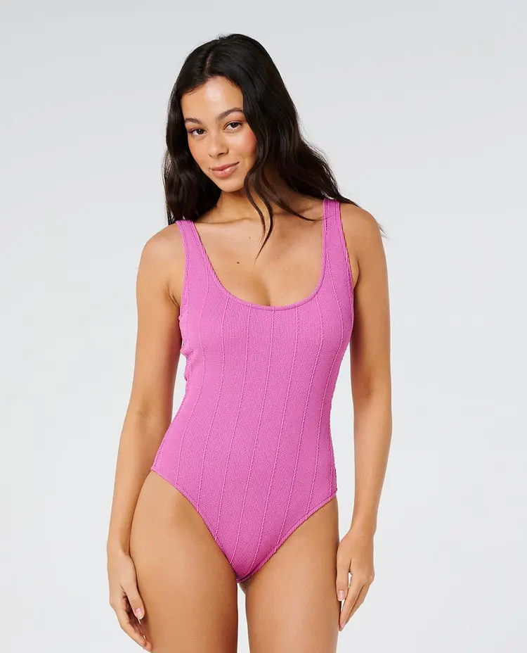 RIP CURL FEMMES VIBE SURF CHEEKY ONE PIECE SWIMSUIT