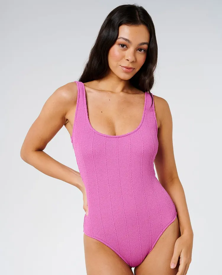 RIP CURL WOMEN'S VIBE SURF CHEEKY ONE PIECE SWIMSUIT