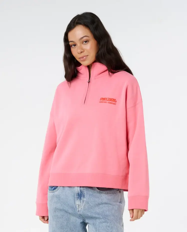RIP CURL FEMMES SURF PUFF 1/4 ZIP