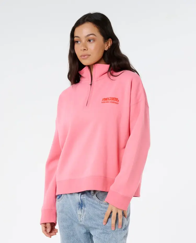 RIP CURL WOMEN'S SURF PUFF 1/4 ZIP