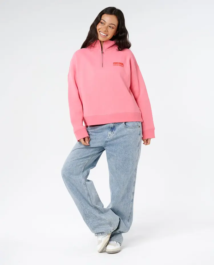 RIP CURL FEMMES SURF PUFF 1/4 ZIP