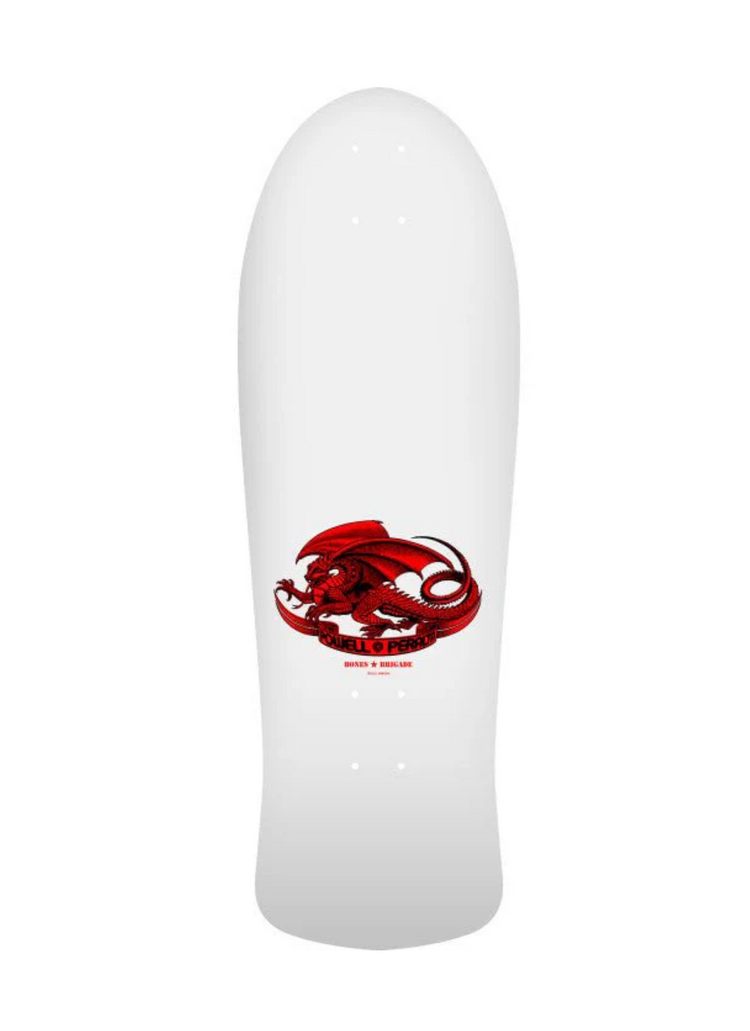 Powell Peralta BONES BRIGADE 17 MOUNTAIN PLANCHE DE SKATEBOARD WHITE 9.94"