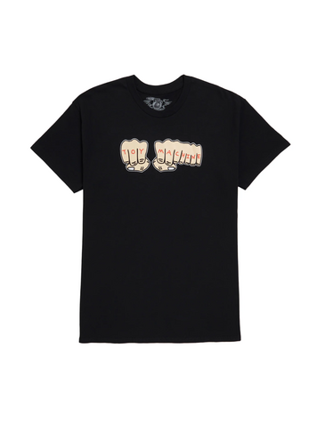 Toy machine MEN'S FIST TEE BLACK