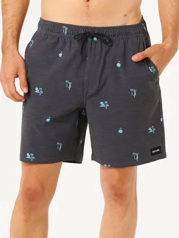 RIP CURL MEN'S SKELLY BREACH 18" VOLLEY BOARDSHORT DARK NAVY